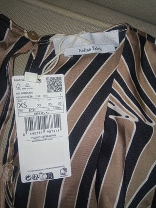 Mono Largo Fiesta Nuevo Metalizado