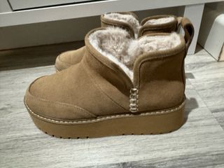 Botas Stradivarius Beige Talla 35