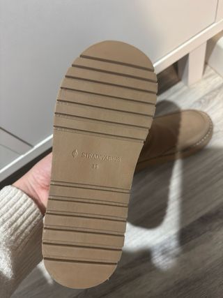 Botas Stradivarius Beige Talla 35