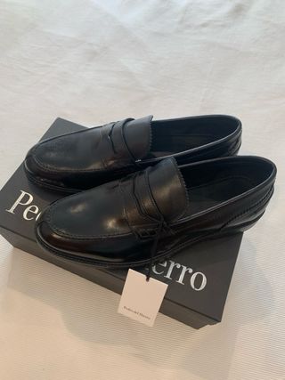 Mocasines Pedro del Hierro negros a estrenar