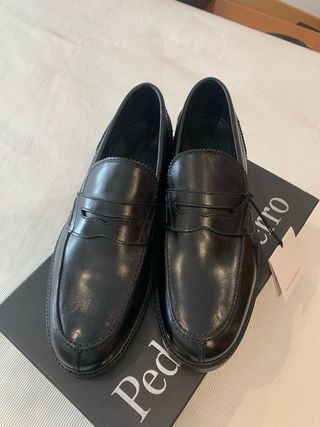 Mocasines Pedro del Hierro negros a estrenar