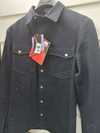 Chaqueta/Camisa Moto Vaquera con Protecciones