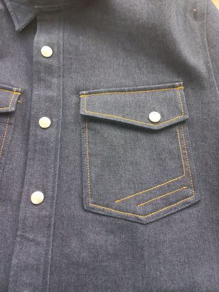 Chaqueta/Camisa Moto Vaquera con Protecciones