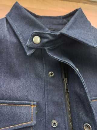 Chaqueta/Camisa Moto Vaquera con Protecciones