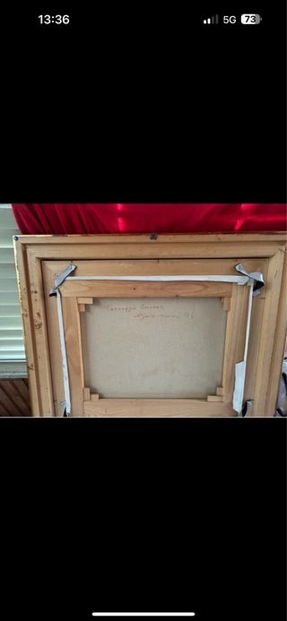 Quadro paesaggio rurale