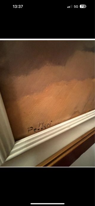 Quadro paesaggio rurale