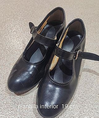 Zapatitos de baile negros