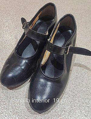 Zapatitos de baile negros