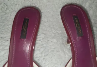 Sandalias Louis Vuitton Monogram Tacon Talla 38