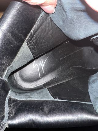 Giuseppe Zanotti Sneakers Negros y Dorados