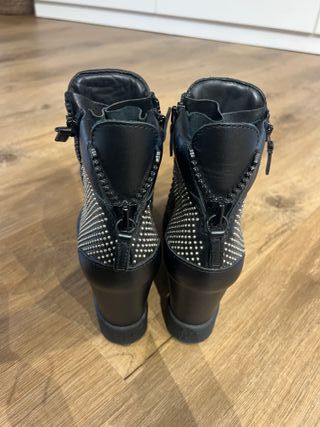 Giuseppe Zanotti Sneakers Negros y Dorados