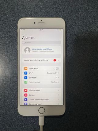 iPhone 6s Plus Plata/Oro