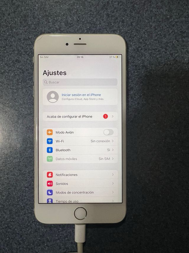 iPhone 6s Plus Plata/Oro