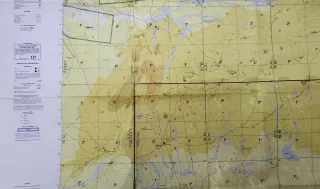 Mapa TPC H-1C Marruecos 144x105cm