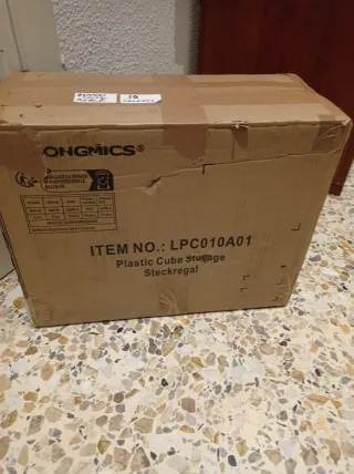 Zapatero modular roble polipropileno