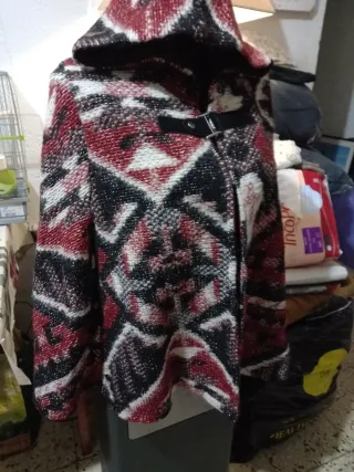 Gabardina Bershka Multicolor Talla M