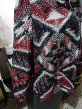 Gabardina Bershka Multicolor Talla M