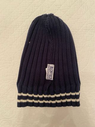 Berretto Alcott bambino blu e bianco