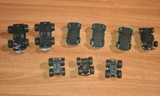 Lote 9 coches de juguete