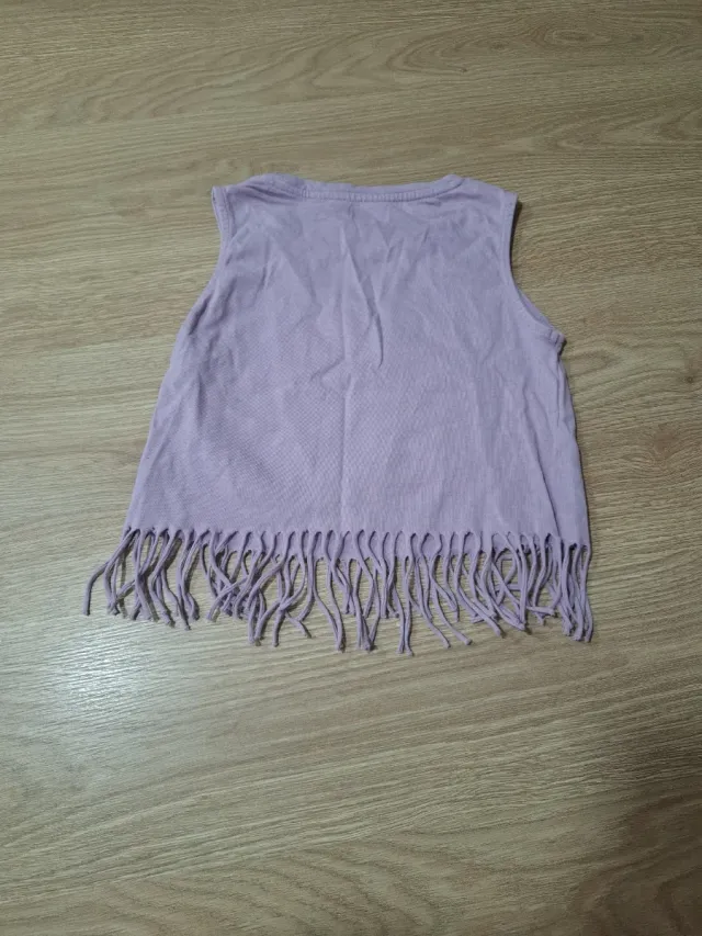 Camiseta Sfera Unicornio con Flecos Talla 6-7