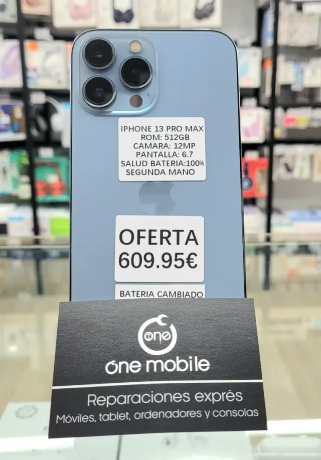 iPhone 13 Pro Max 512GB Batteria 100%