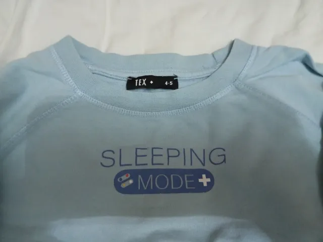 2 Pijamas Niña 4-5 Años Azul