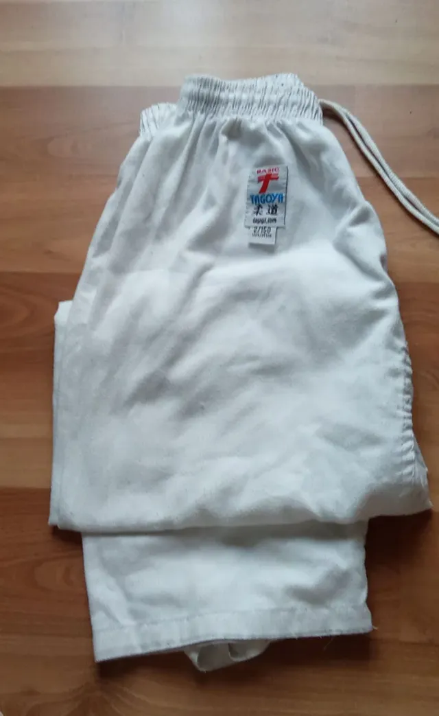 Kimono Doryoku Blanco Talla  9 a 11 años