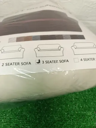 Funda de sofá beige