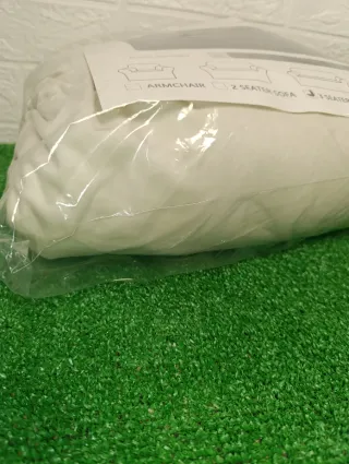 Funda de sofá beige