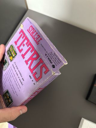 Tetris NES Nintendo Caja Manual Cartucho