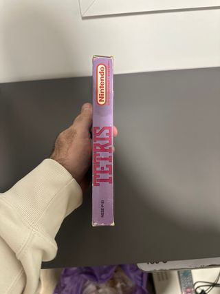 Tetris NES Nintendo Caja Manual Cartucho