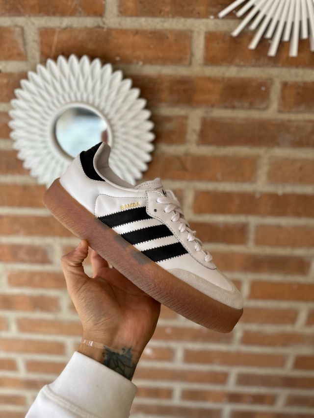 Zapatillas Adidas Samba Blancas y Negras