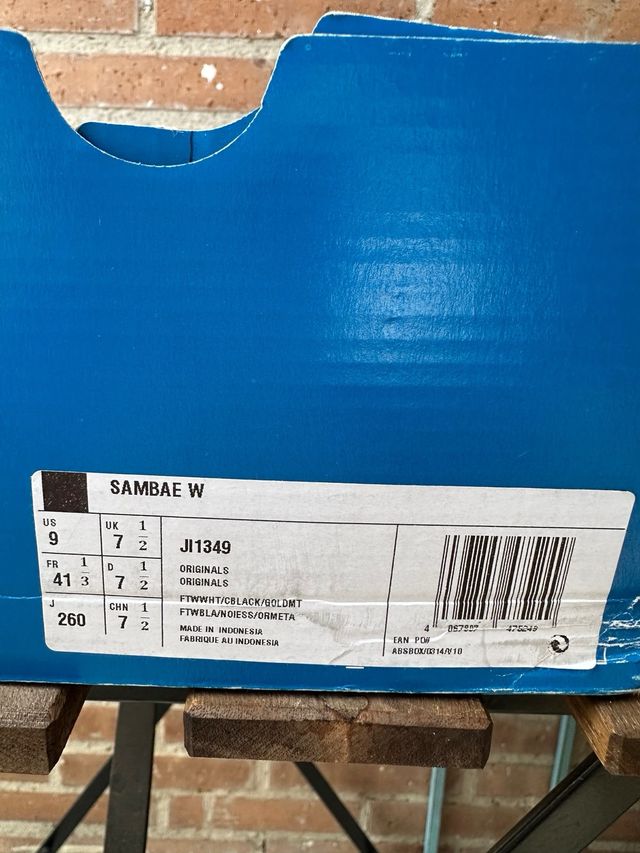 Zapatillas Adidas Samba Blancas y Negras