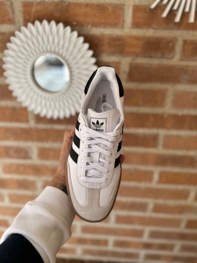 Zapatillas Adidas Samba Blancas y Negras