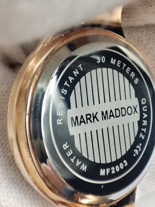 Reloj Mark Maddox Mujer Dorado
