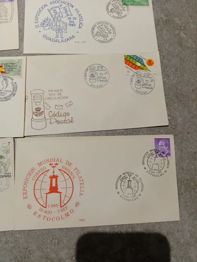 Lotto di 20 buste e cartoline filateliche