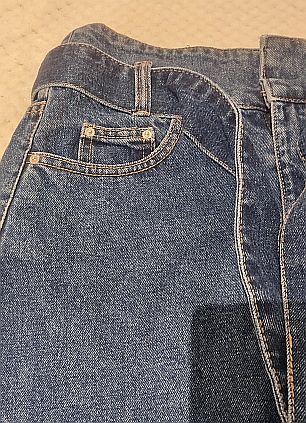 Minifalda vaquera con cinturón