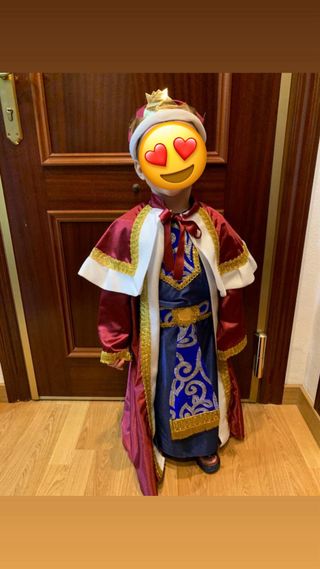 Disfraz Rey Mago Melchor niño