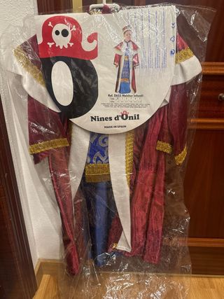 Disfraz Rey Mago Melchor niño