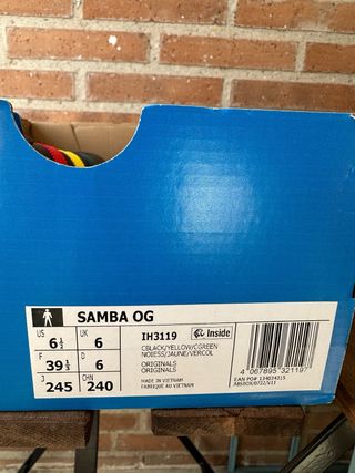 Zapatillas Adidas Samba Negras