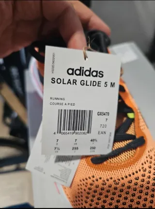 Zapatillas Adidas Naranja y Negro