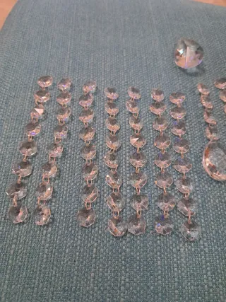 Pezzi di cristallo per decorazione