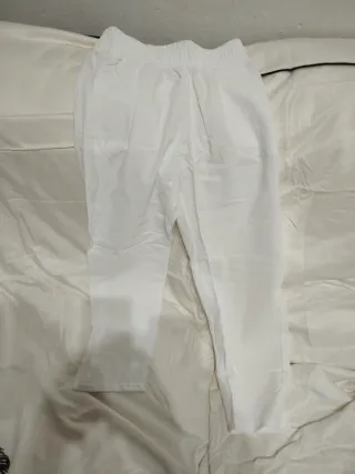 Pantalones blancos talla L