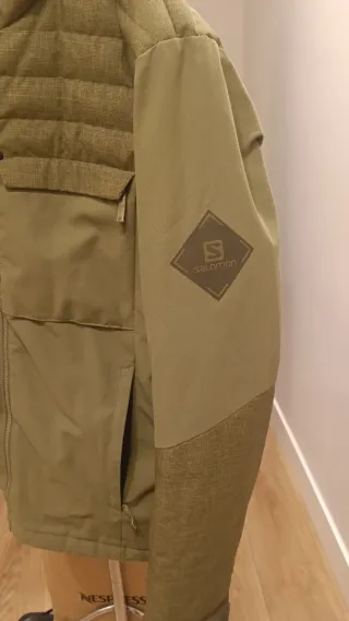 Chaqueta de esquí Salomon Verde