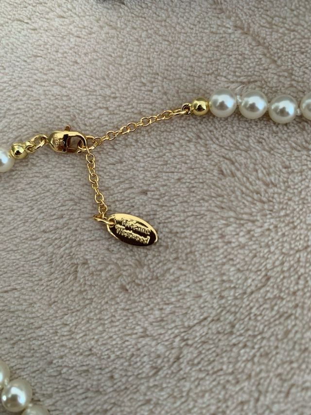 Collar Vivienne Westwood Perlas Dorado