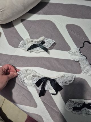 Kit Carnevale Cameriera 4 Pezzi