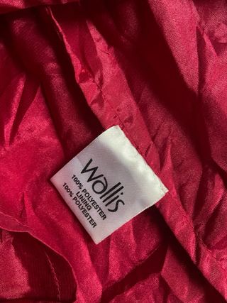 Maxigonna rossa nera fairy y2k gothic vintage