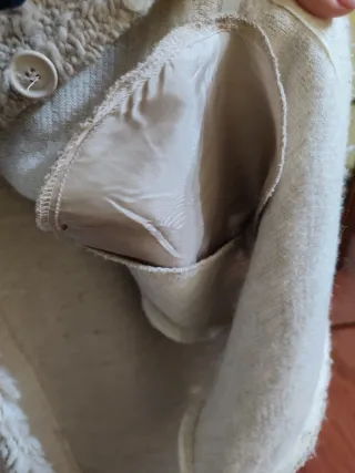 Caldo cappotto in lana merinos