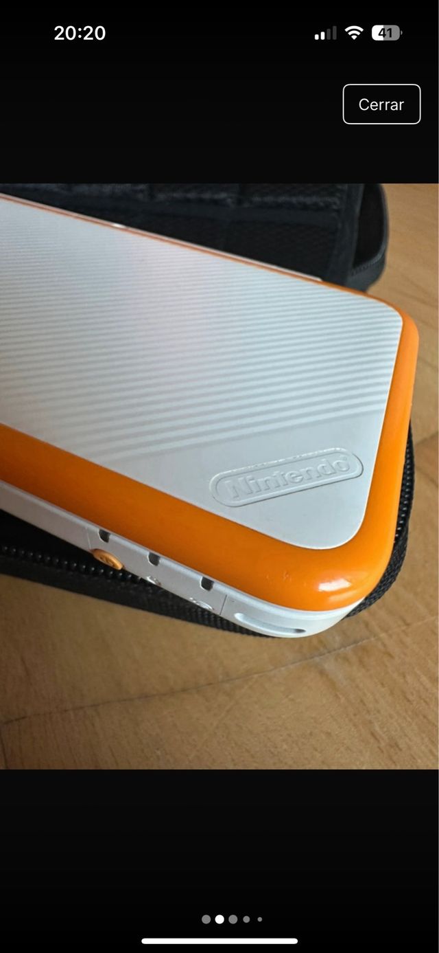 Nintendo 3DS Blanca con funda y juegos