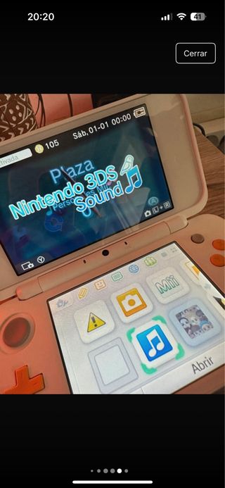 Nintendo 3DS Blanca con funda y juegos